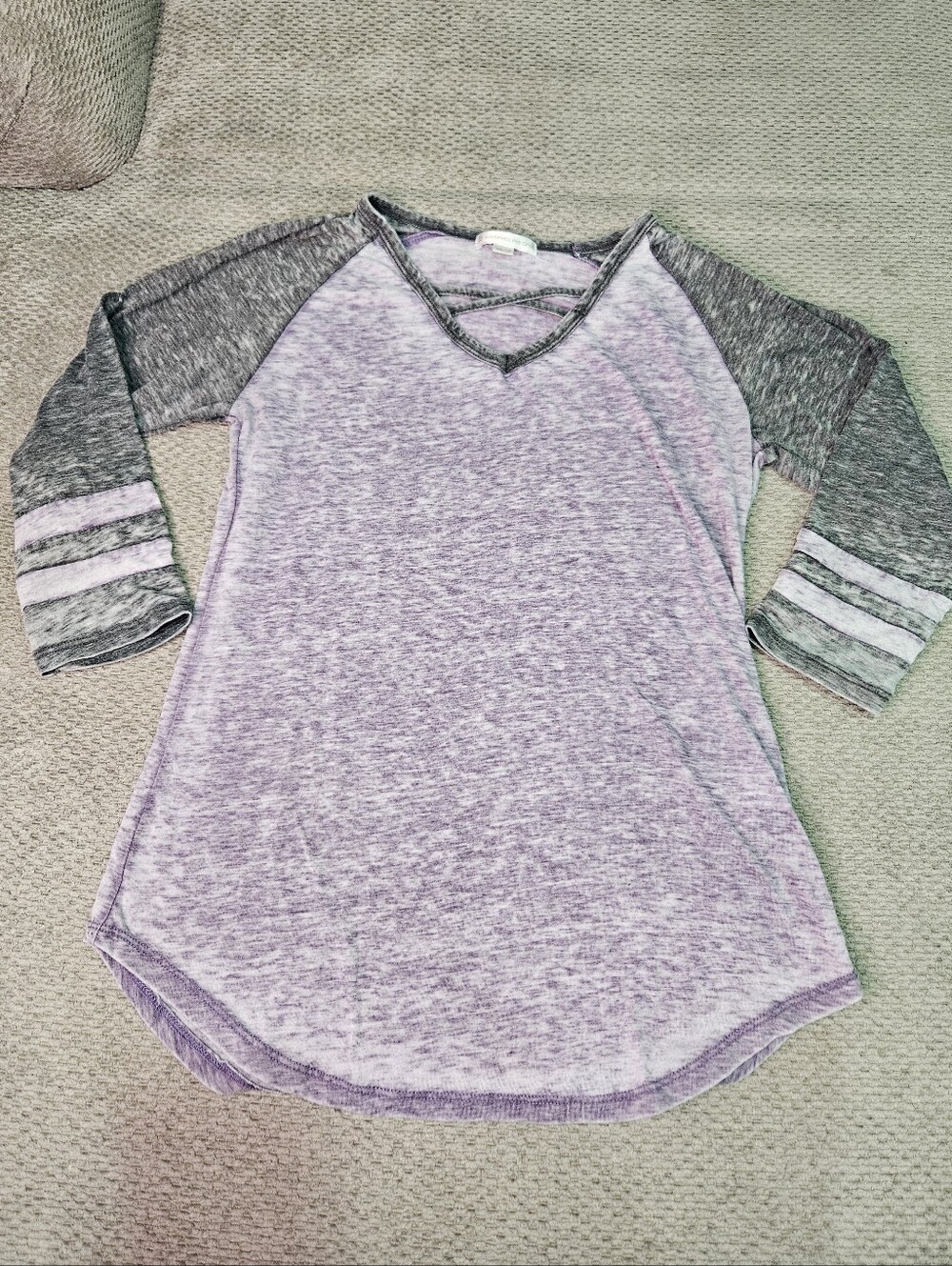 3/$15! Baseball Style Top, XS
